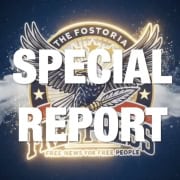 Fostoria News The Fostoria Free Press special report logo with eagle and wings design.